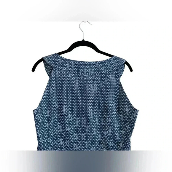 Lafayette 148 Sleeveless Peplum Collared Button Up Blouse - Picture 9 of 10